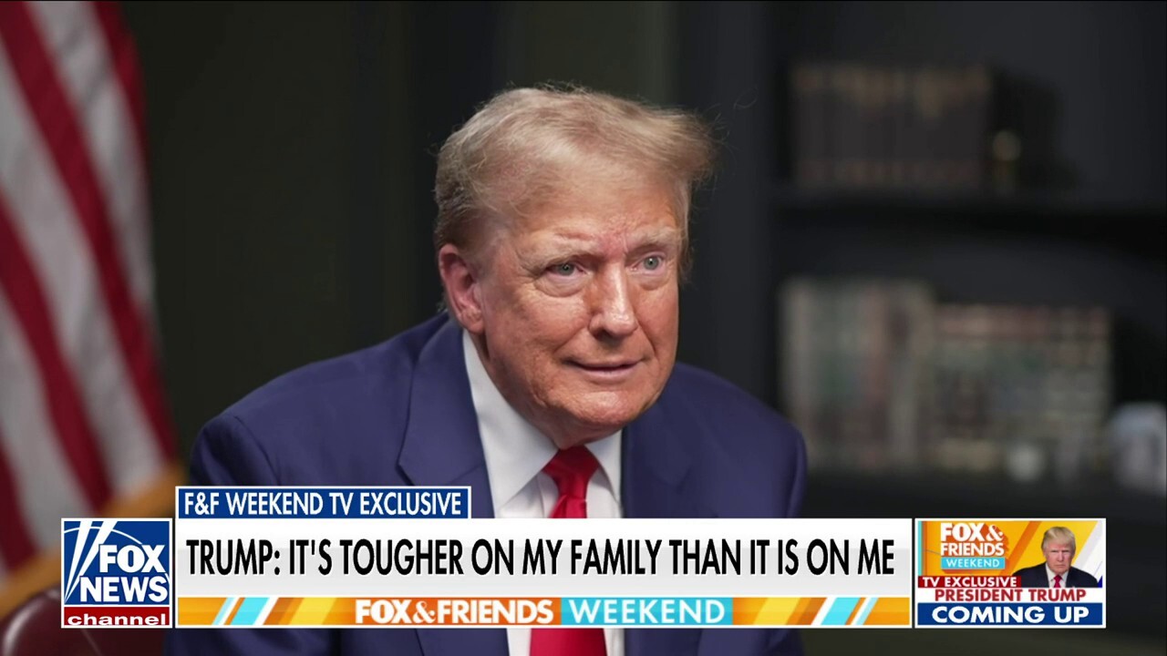 Former President Donald Trump gives his first exclusive sit-down interview since the NY v. Trump verdict on ‘Fox & Friends Weekend.’