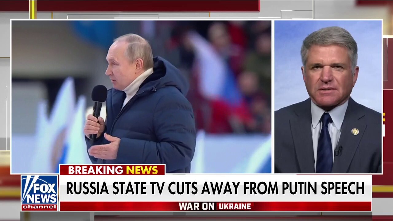 Rep. McCaul: Putin is lying to the Russian people and his soldiers