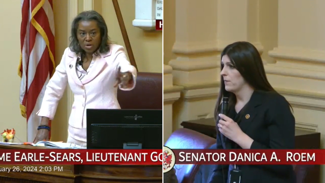 Trans lawmaker storms out of Virginia Senate chamber after being called 'sir' by Lt. Gov. Winsome Sears