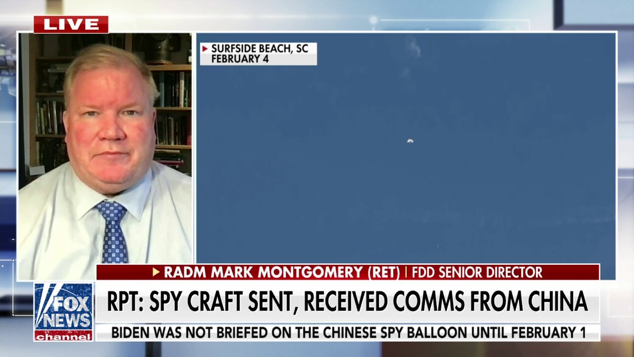Spy craft reportedly sent, received communications from China
