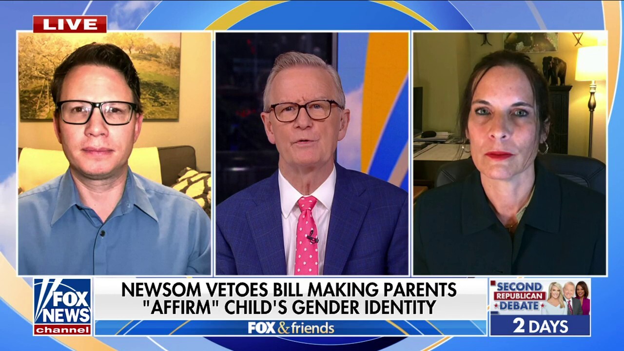 Gavin Newsom vetoes far-left gender identity bill in California