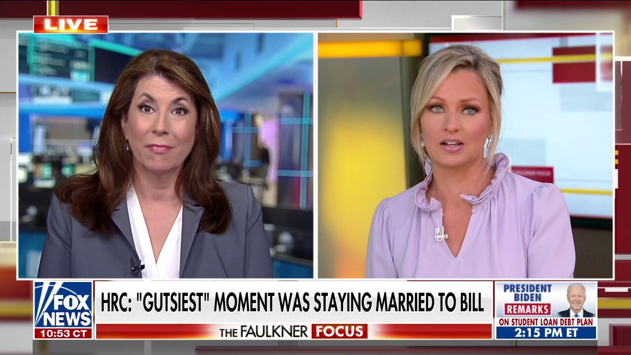 Tammy Bruce rips Hillary Clinton's claim her 'gutsiest' moment was staying married to Bill: 'Insulting to everyone'