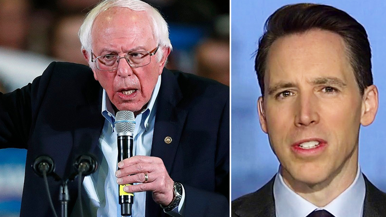 Sen. Hawley: Nominating Sanders would be a 'disaster' for the Democrat Party