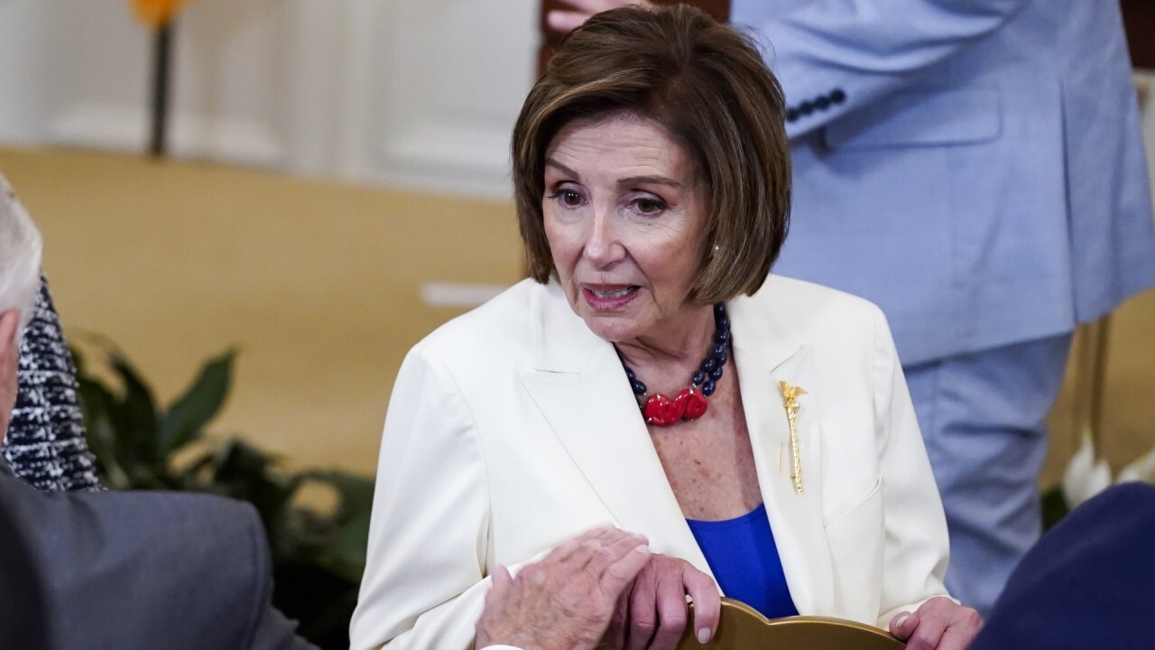 Nancy Pelosi slammed for attending WH event without mask