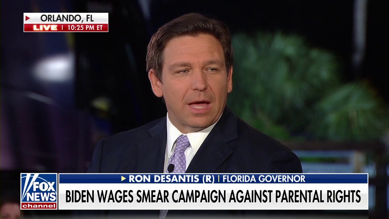 DeSantis hits back at Biden: 'We draw a strong line against indoctrination'