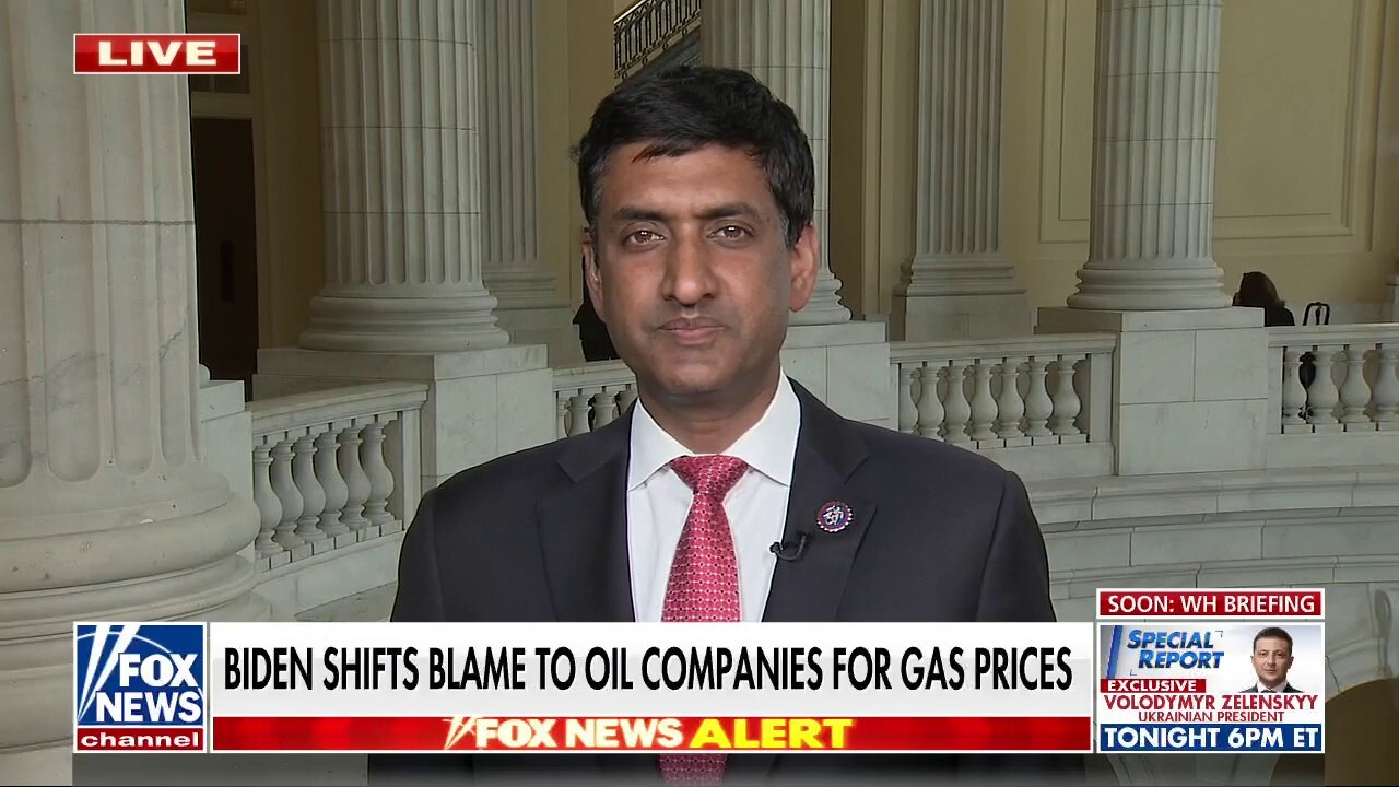 Ro Khanna accuses oil companies of profiting as gas prices soar