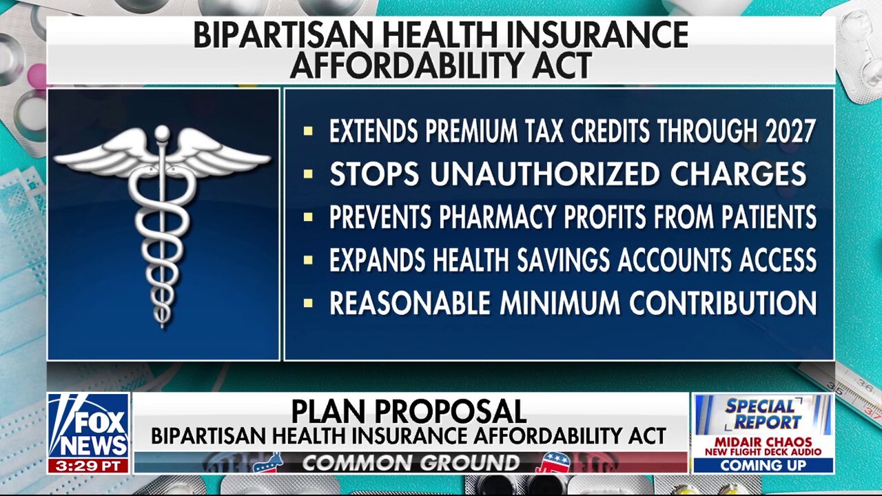 'Common Ground': Reps. Tom Suozzi, D-N.Y., and Don Bacon, R-Neb., discuss their efforts to make health insurance more affordable and prevent premium spikes on 'Special Report.'