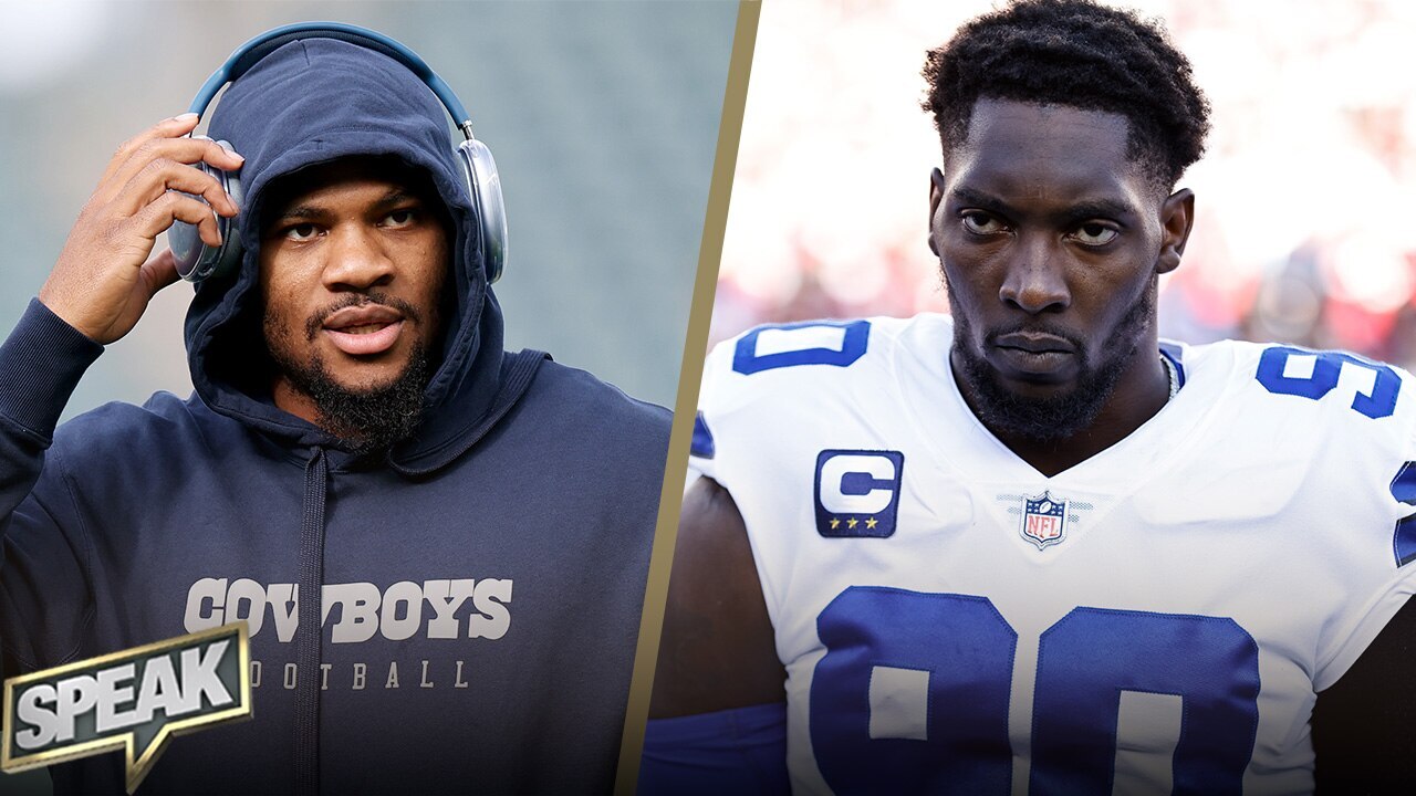 Micah Parsons & DeMarcus Lawrence person  a heated speech   connected  Social Media—Whose broadside  are you on? | Speak