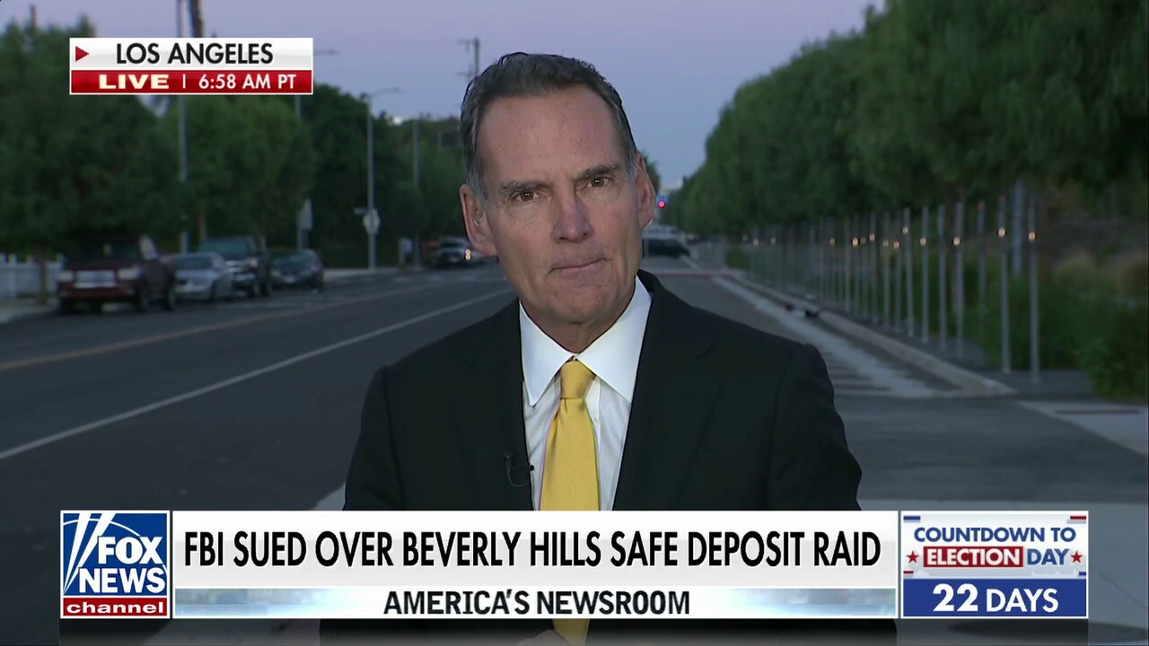 FBI sued over Beverly Hills safe deposit raid