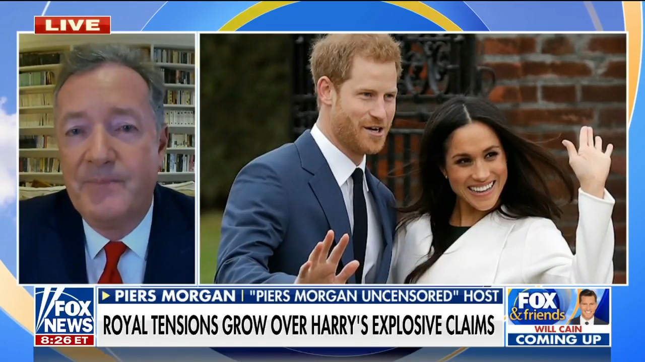 Piers Morgan slams Harry, Meghan for keeping royal titles: 'A hundred million dollars' worth of difference'
