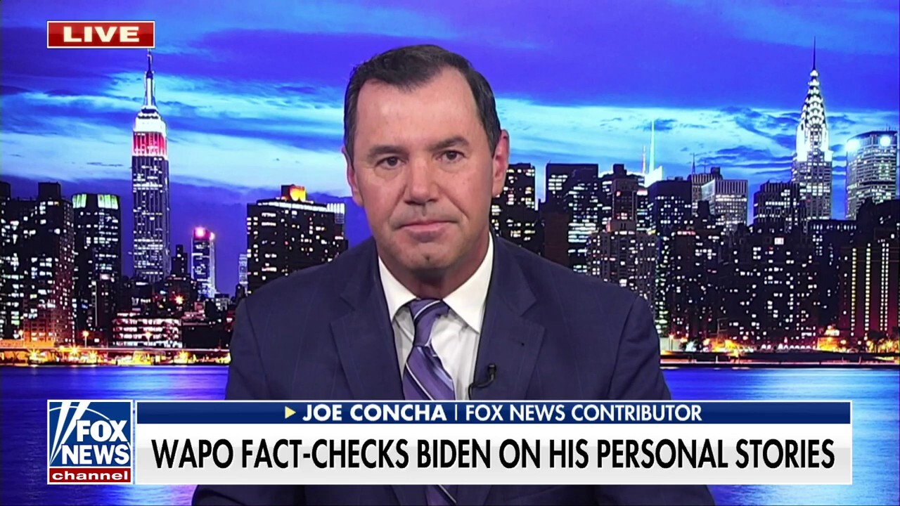 Joe Concha calls out 'serial liar' President Biden after WaPo's fact check