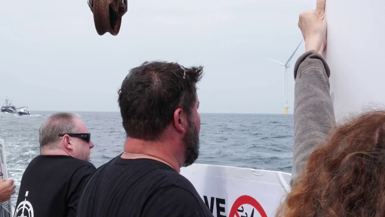 New England fishermen flotilla unite to protest Vineyard Wind