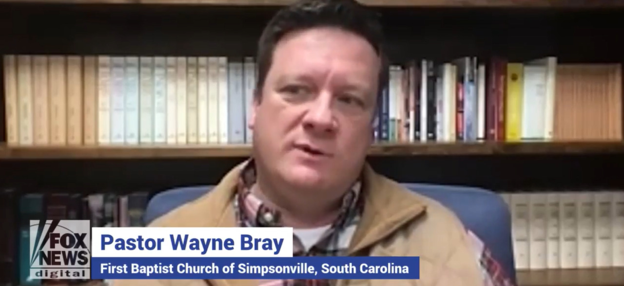 Пасторът на баптистка църква в Южна Каролина вярва че неговият