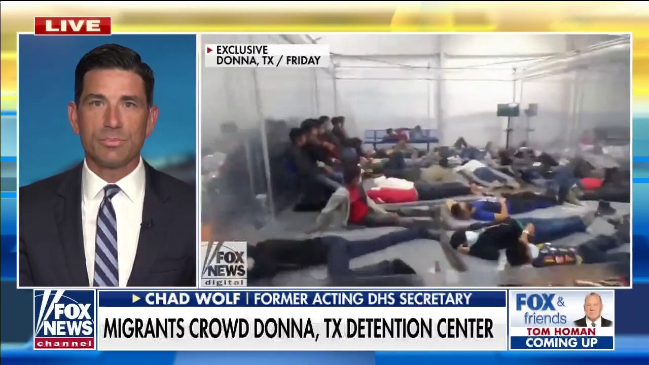 Chad Wolf on crowded conditions in Donna, Texas migrant facility: Where is AOC, Harris and the left?