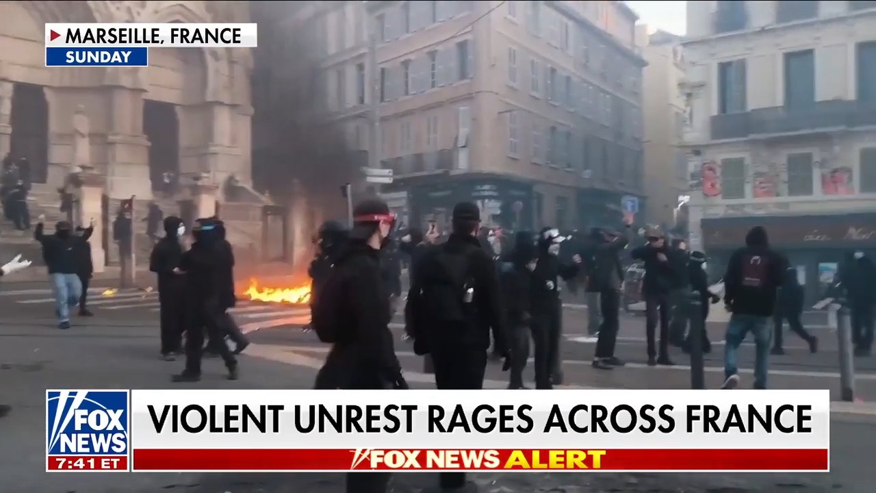 Violent protests erupt across Europe as France braces for more unrest
