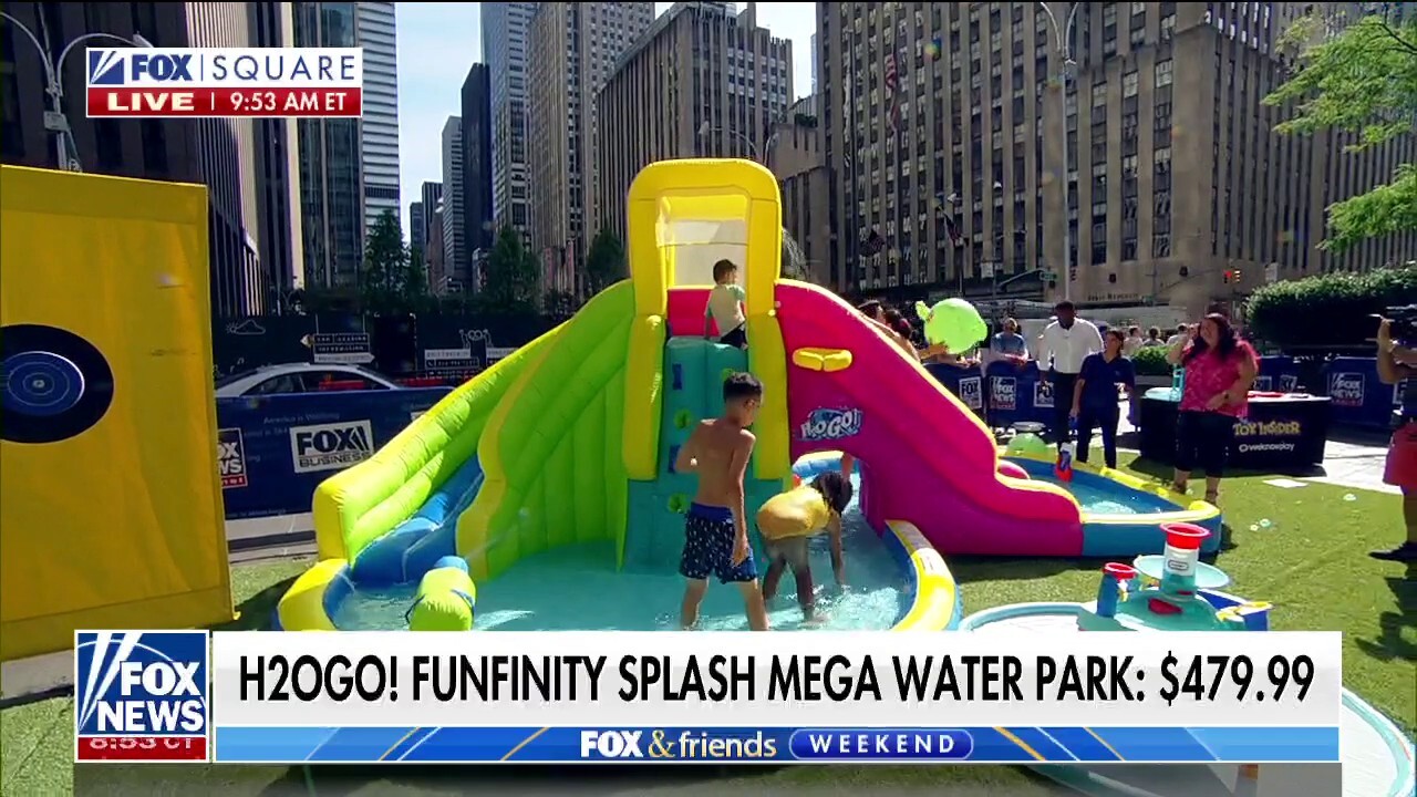 Cool off the kids this summer with unique water-based toys