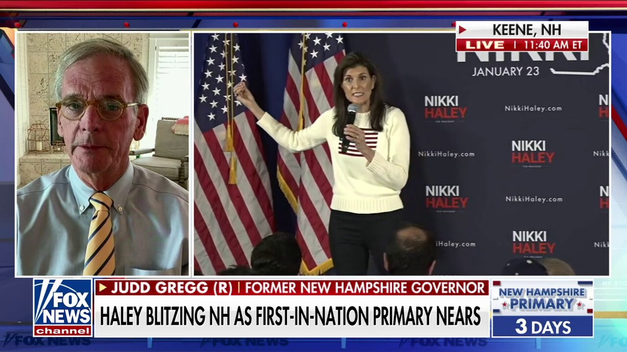  Nikki Haley still has 'very significant' momentum ahead of New Hampshire primary: Judd Gregg