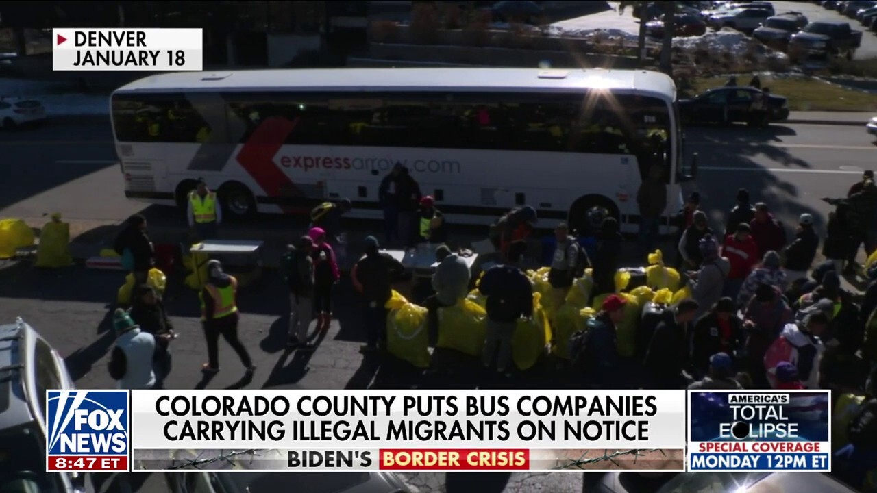 Colorado county puts migrant-carrying buses on notice