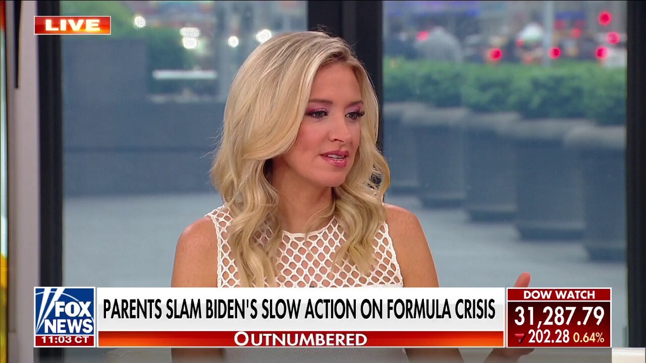 McEnany torches Biden over baby formula crisis on 'Outnumbered': 'Mr. Late to the Party'