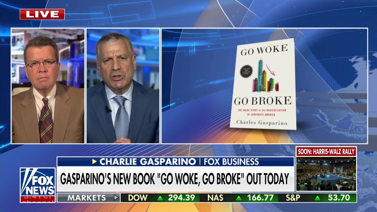  Charlie Gasparino releases new book 'Go Woke, Go Broke'