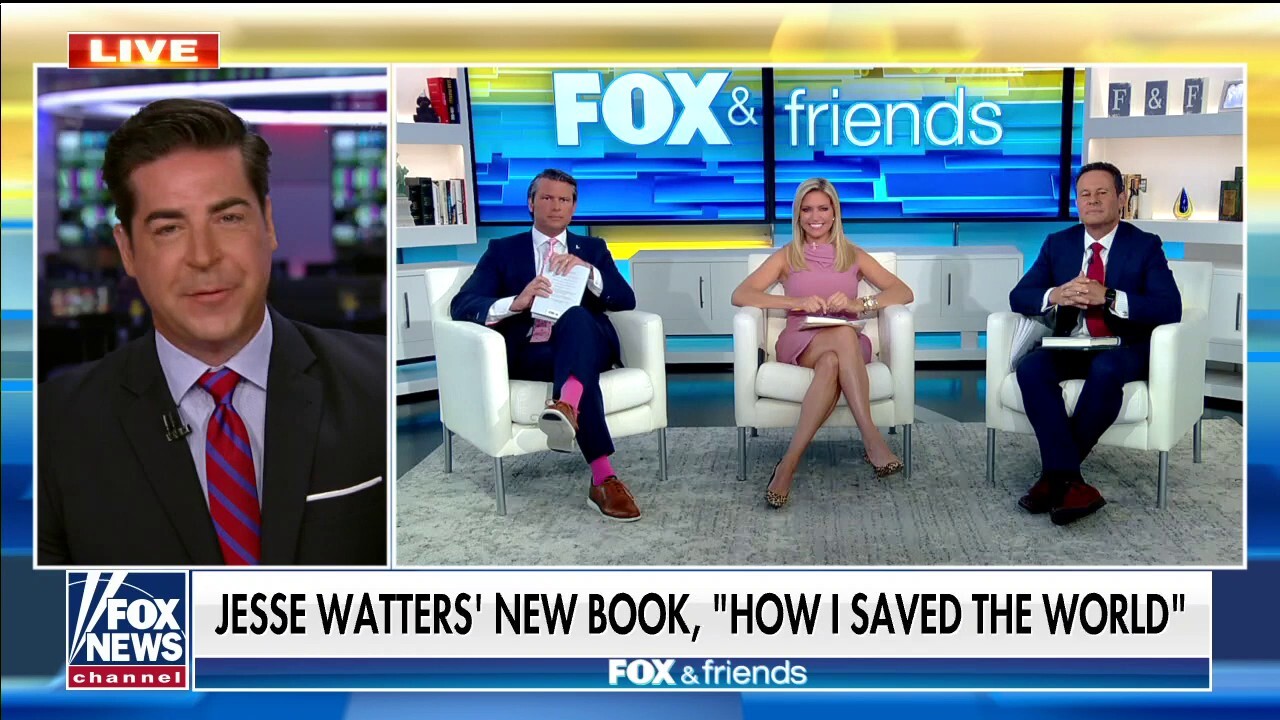 Jesse Watters on his new book 'How I Saved the World'
