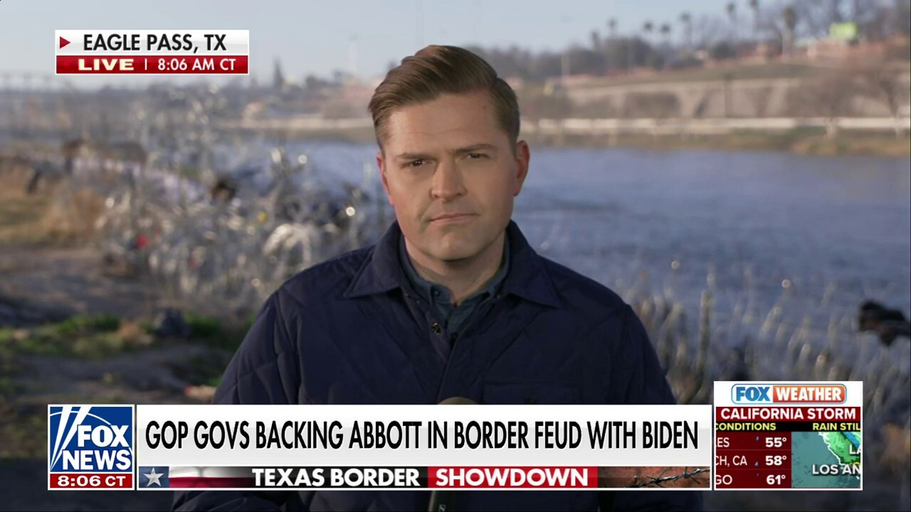 Republican governors visit southern border with Texas Gov. Abbott