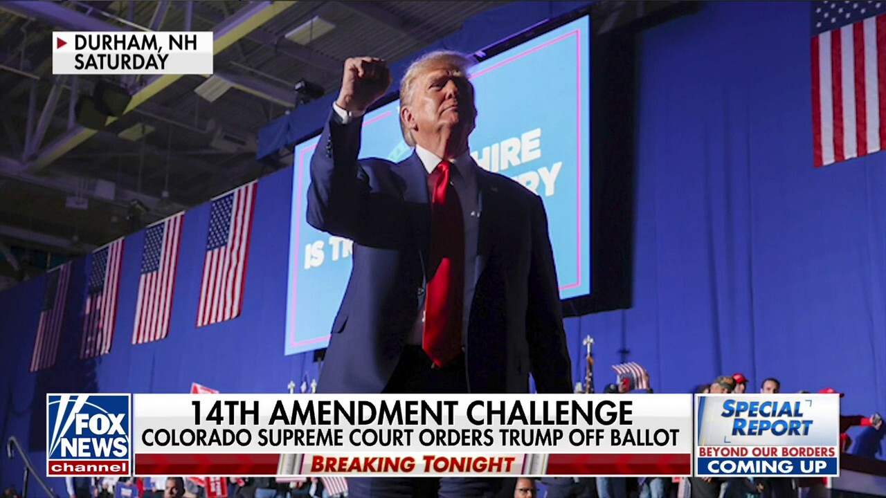 Colorado Supreme Court orders Trump off ballot