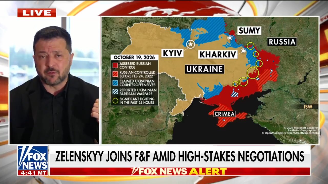 Ukrainian President Volodymyr Zelenskyy joined 'Fox & Friends' to discuss Russia's release of a detained American, negotiations to end the war with Russia and the impact of the Starlink showdown.