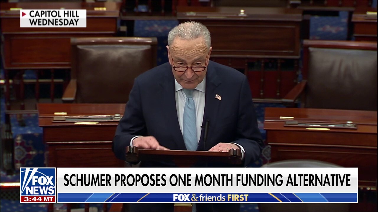 Democrats roasted over plan to oppose GOP funding bill: 'Schumer shutdown'