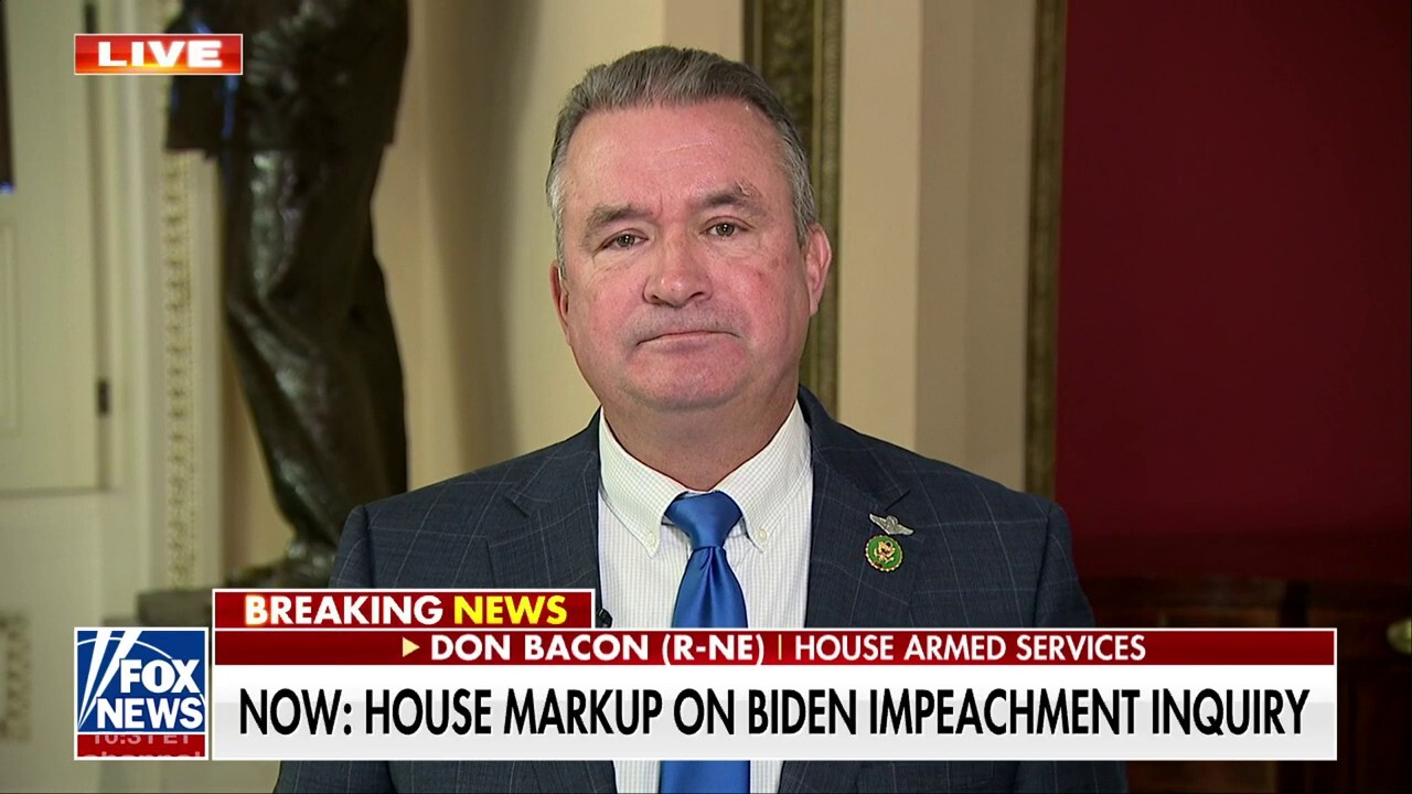 It's not an impeachment, it's an investigation: Rep. Don Bacon