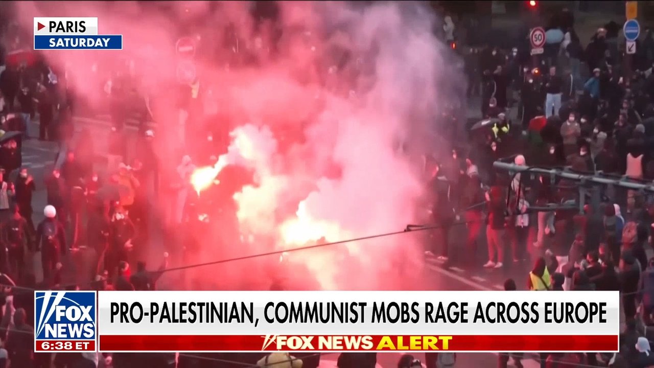 Sarkozy's son warns violent protests in France could worsen amid political unrest