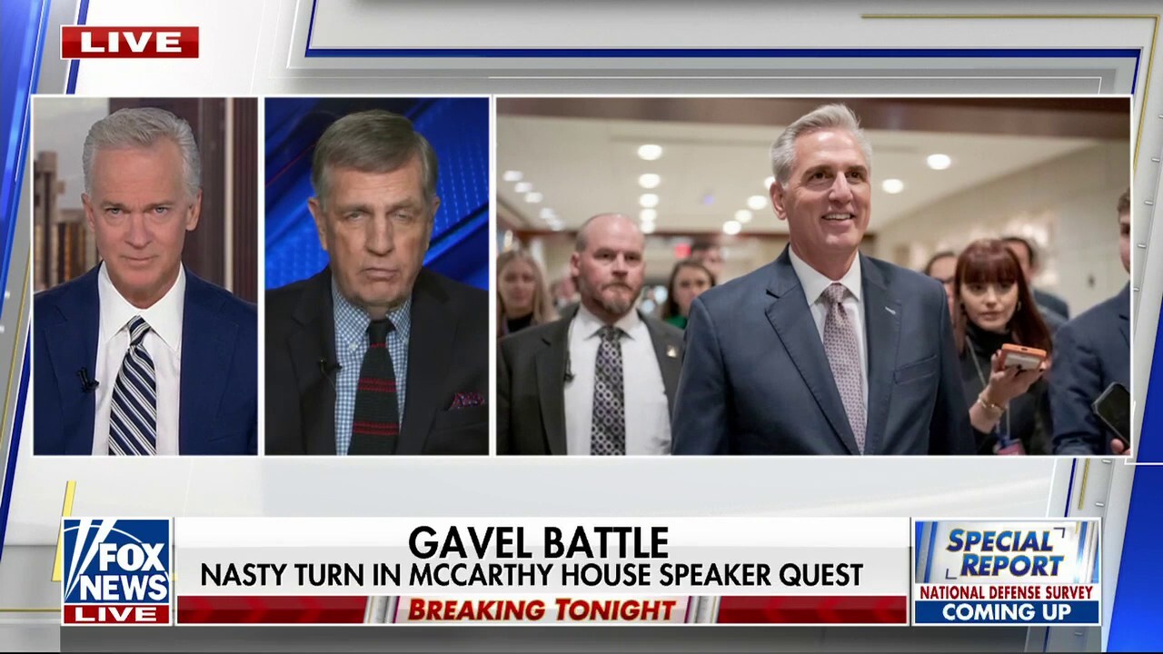 Brit Hume: Kevin McCarthy's bid for speaker will require 'negotiation'