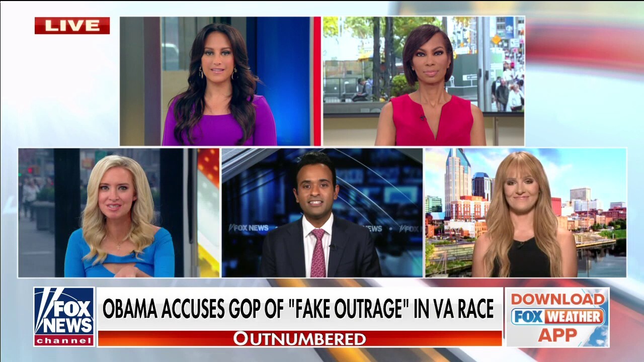 'Outnumbered' hosts on Obama blasting GOP's 'culture wars' in Virginia