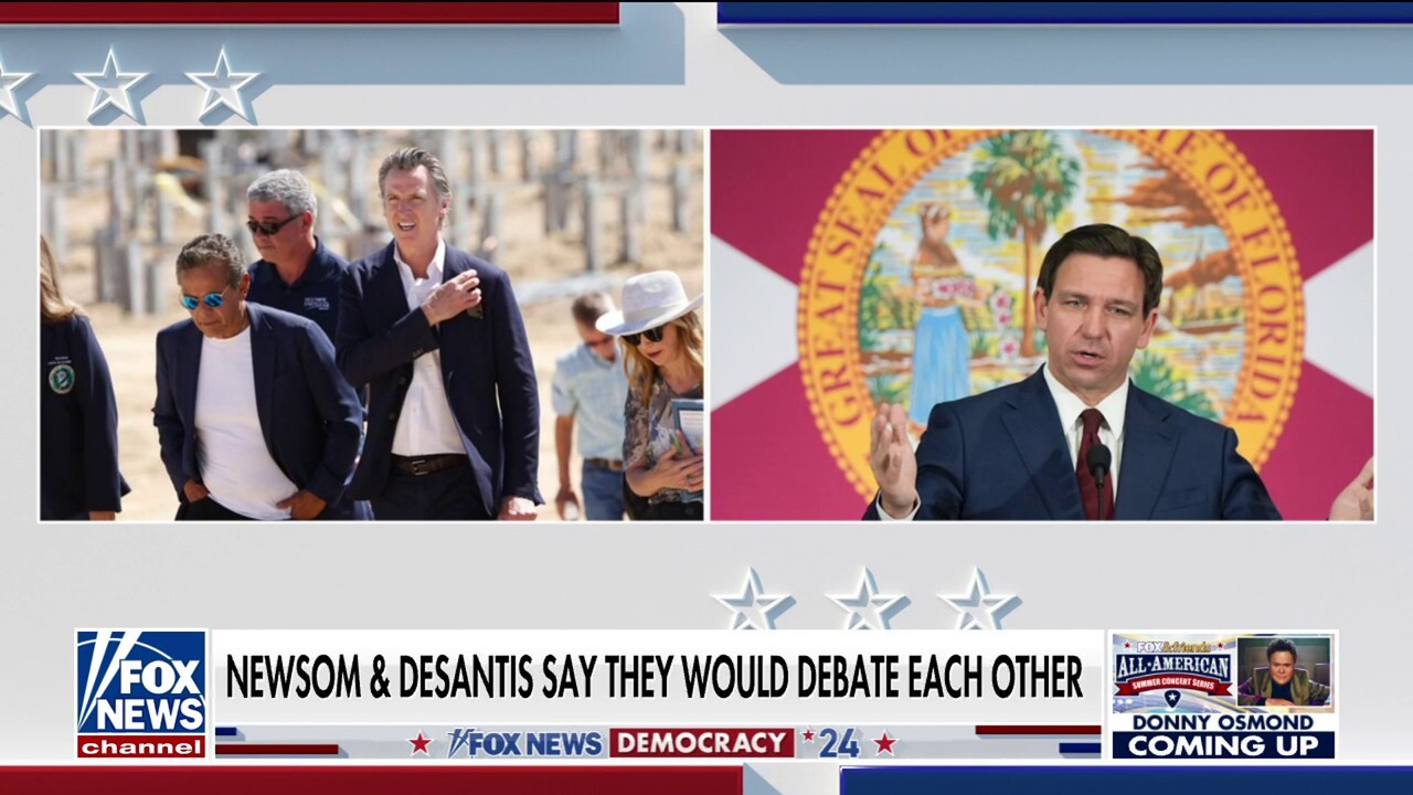 Gavin Newsom, Ron DeSantis say they would debate each other as 2024 speculation grows