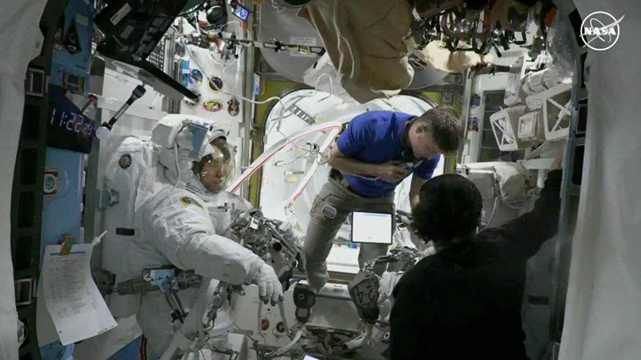 WATCH LIVE: Experience the thrill of NASA spacewalk at the ISS in real time