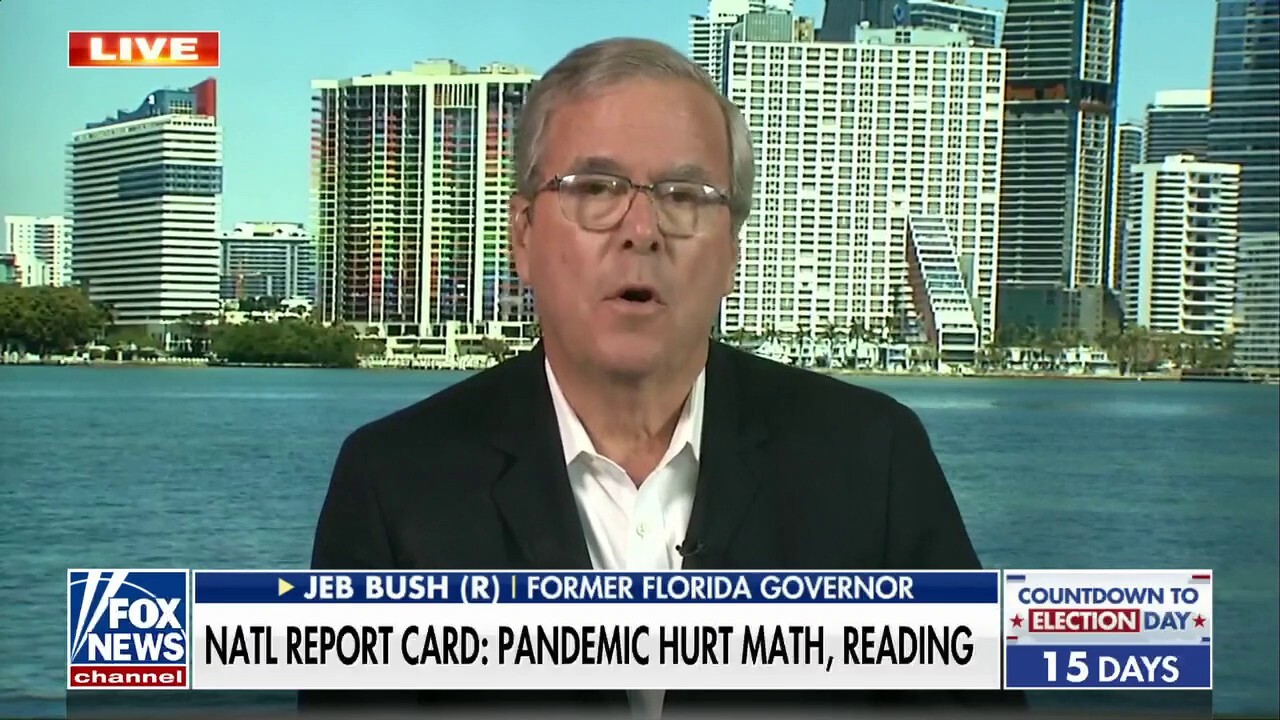 Jeb Bush: Nation's report card showing poor math and reading scores should be 'call to arms'
