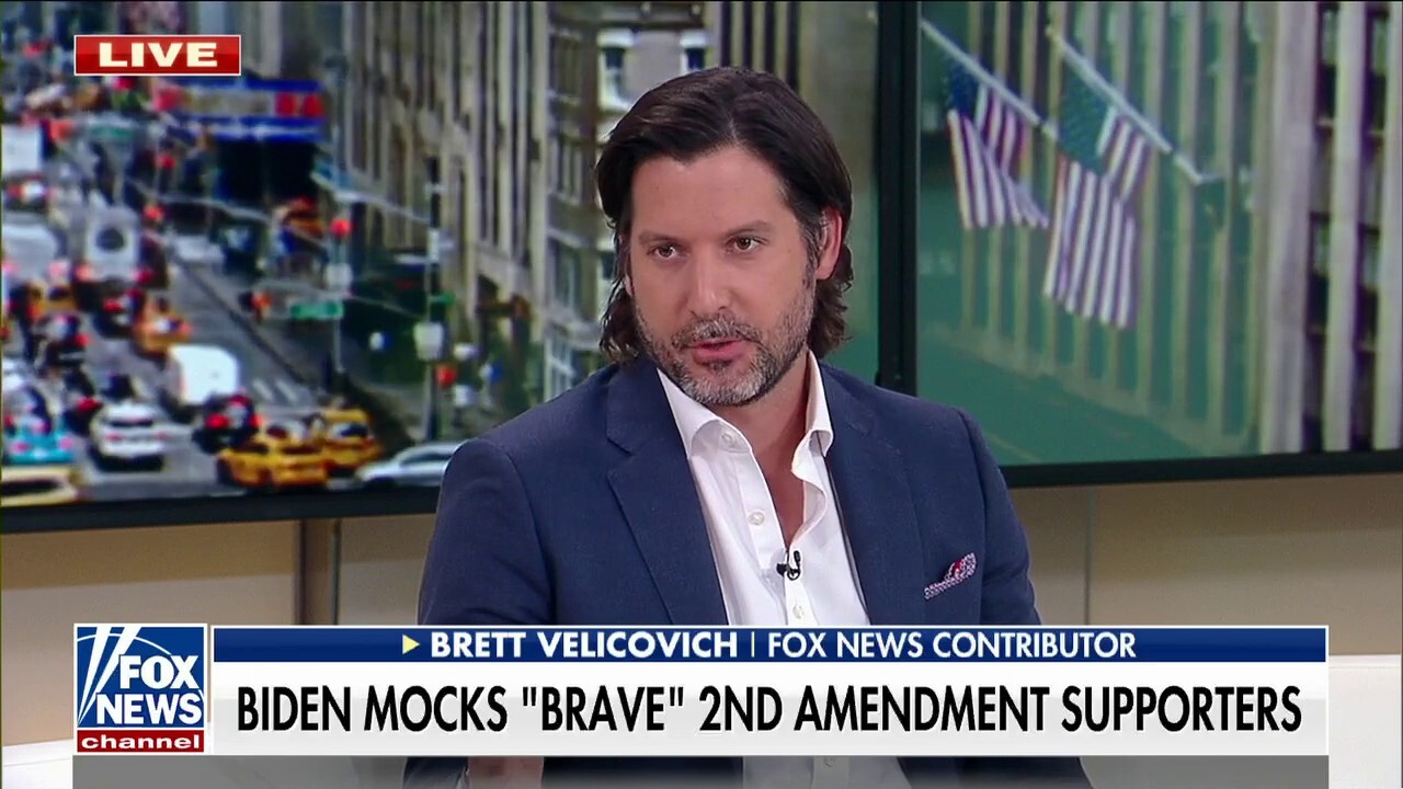 Velicovich slams Biden for 'continued lies' after mocking 'brave' 2nd Amendment supporters