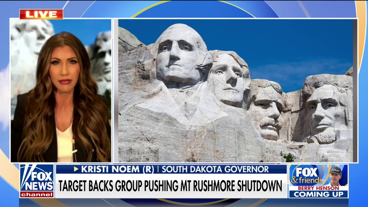 Kristi Noem defends Mt. Rushmore, calls out Target: 'Fundamentally tearing down this country'