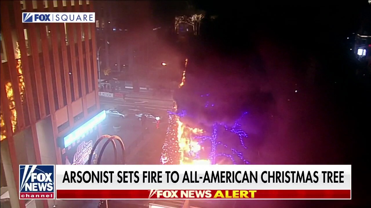 Eric Shawn: All-All American Christmas tree torched