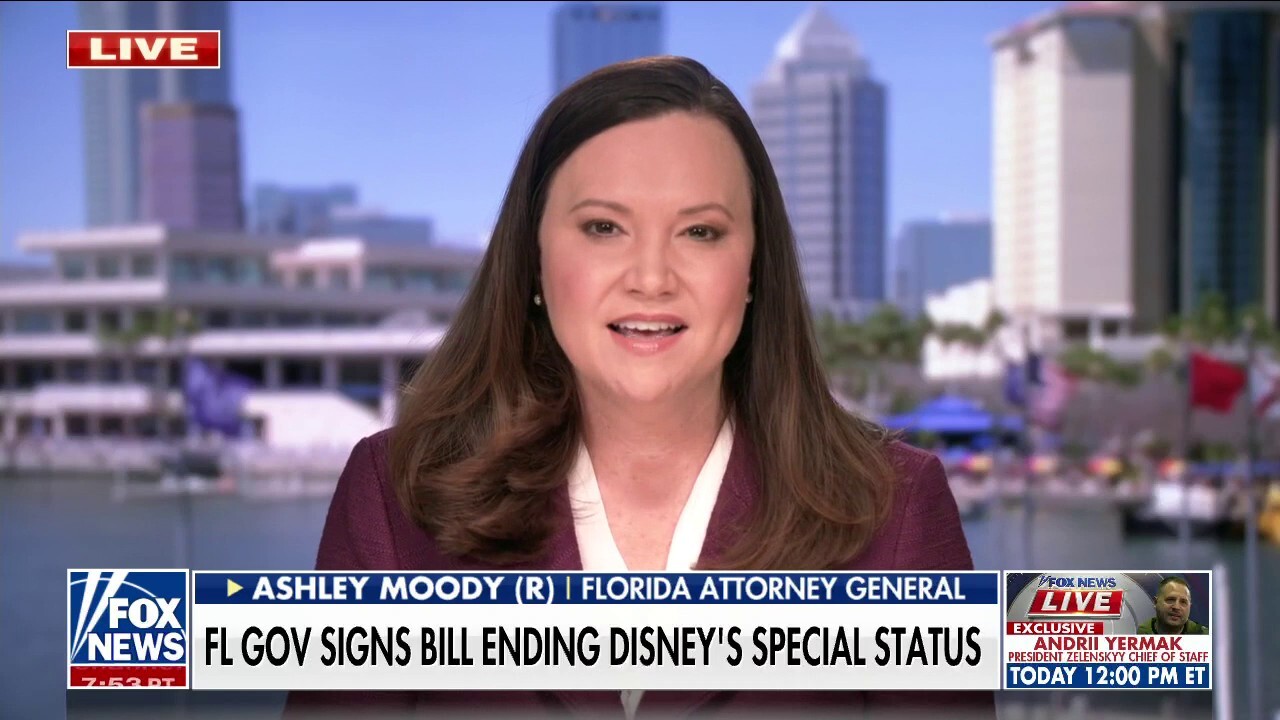Disney started a ‘public smear campaign’ against FL lawmakers: AG Ashley Moody