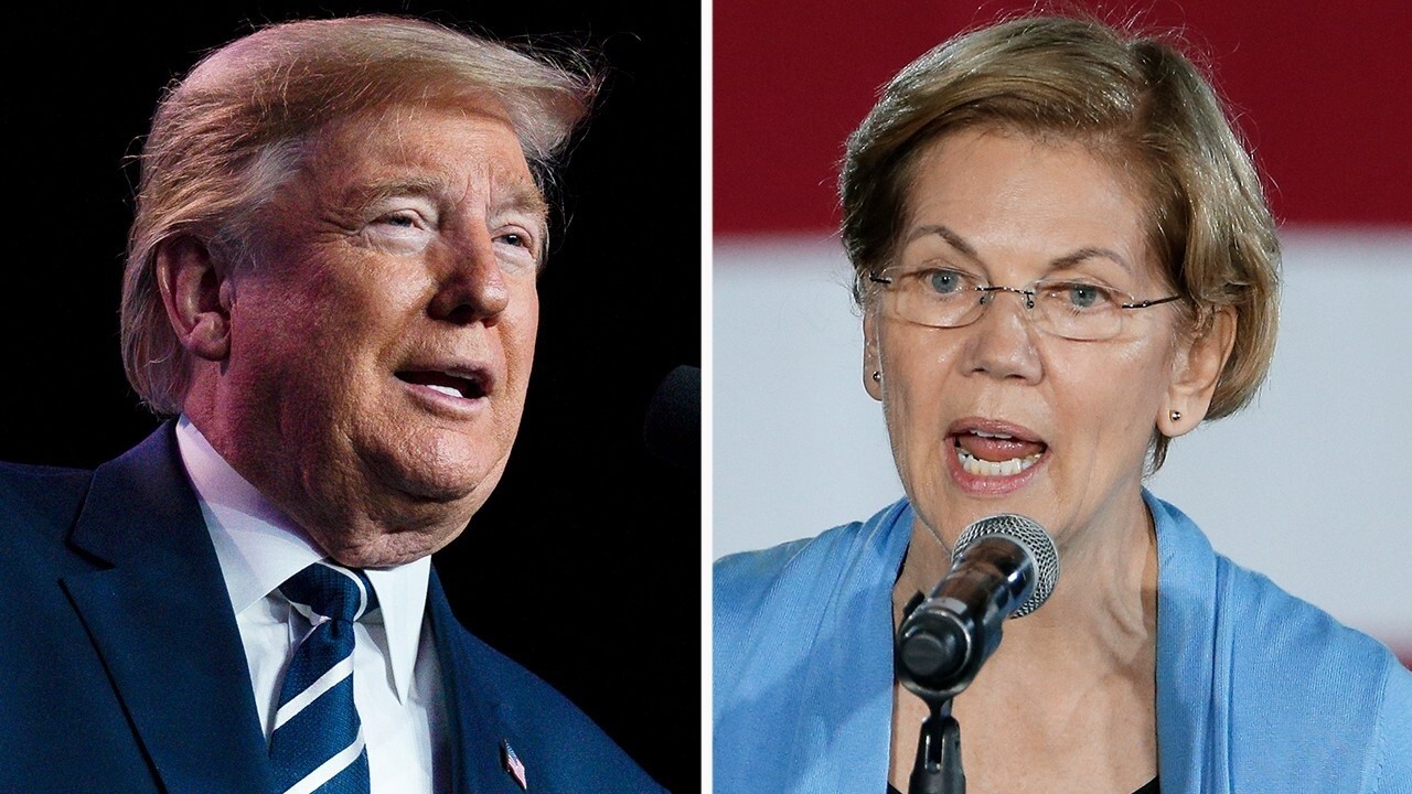 President Trump says Elizabeth Warren dropped out of the 2020 race 'three days too late'