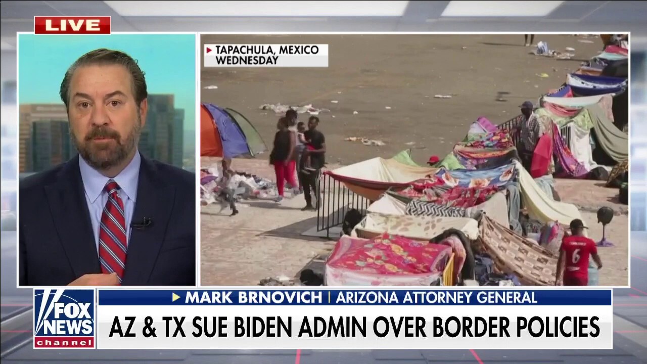 Arizona and Texas sue President Biden over border policies