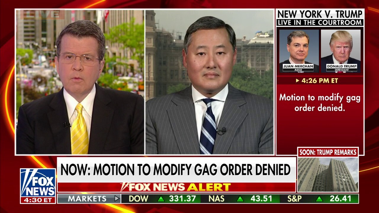 Legal expert John Yoo joins 'Your World' to discuss the prosecution's decision not to call former Playboy Playmate Karen McDougal to testify in New York v. Trump.