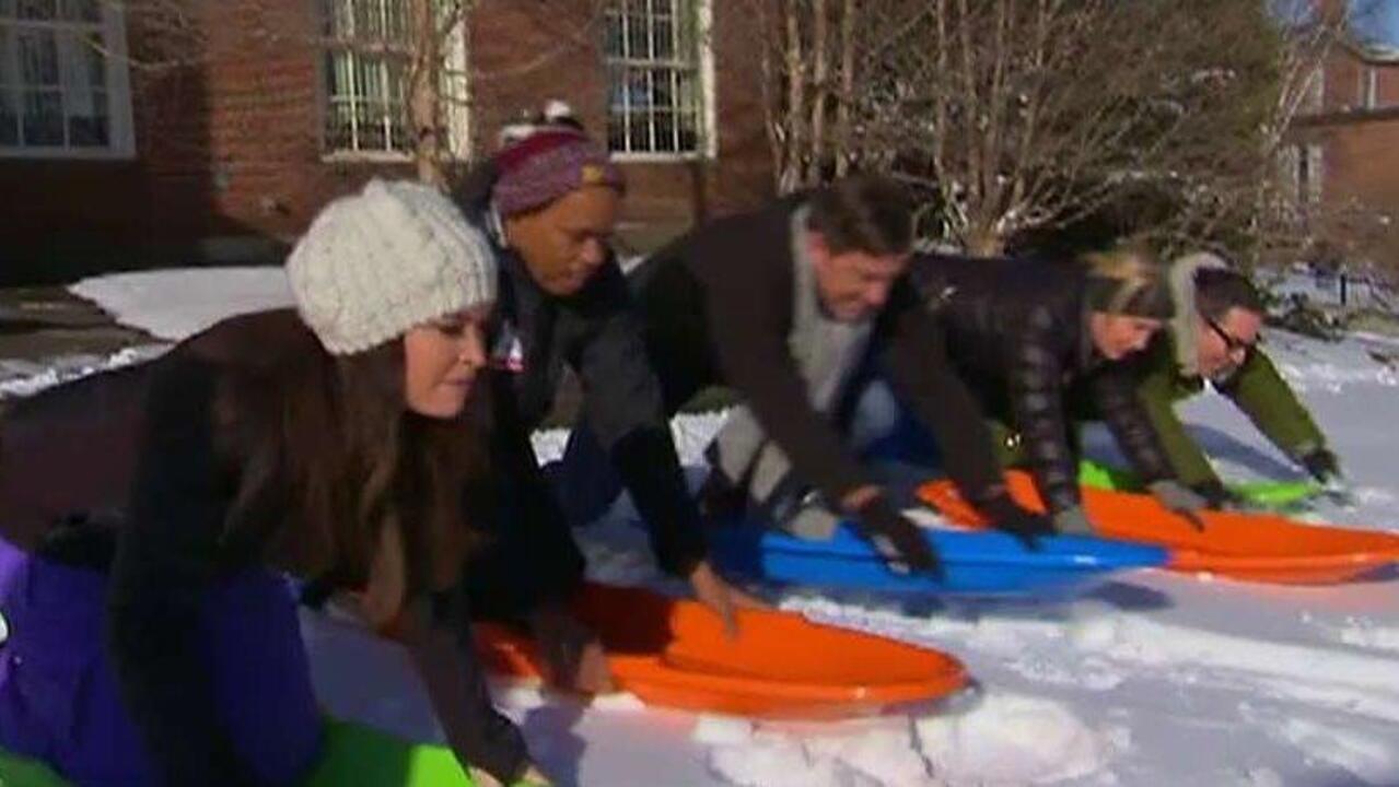 'The Five' holds sled race to predict winner of NH primary