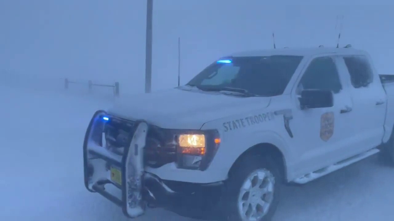 'Complete whiteout' conditions lead state troopers to advise against travel 