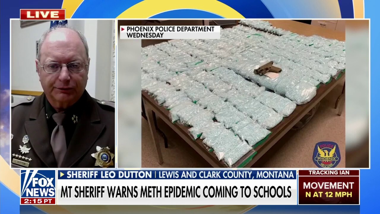 Montana sheriff visits border, sounds alarm about meth in schools: 'What I saw will rip your heart out'