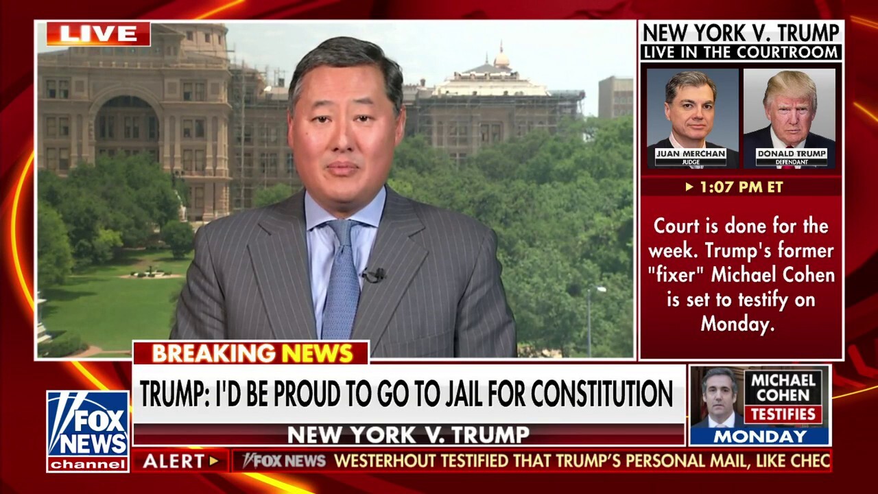 Former Deputy Assistant Attorney General John Yoo says the prosecution doesn't have a case on the law against former President Trump on 'America Reports.' 