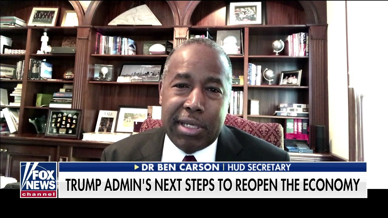 HUD Secretary Dr. Ben Carson explains the steps to reopen America's