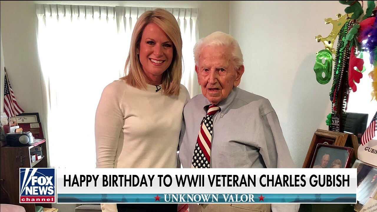 Martha MacCallum sends 'Happy Birthday' message to WWII vet turning 103