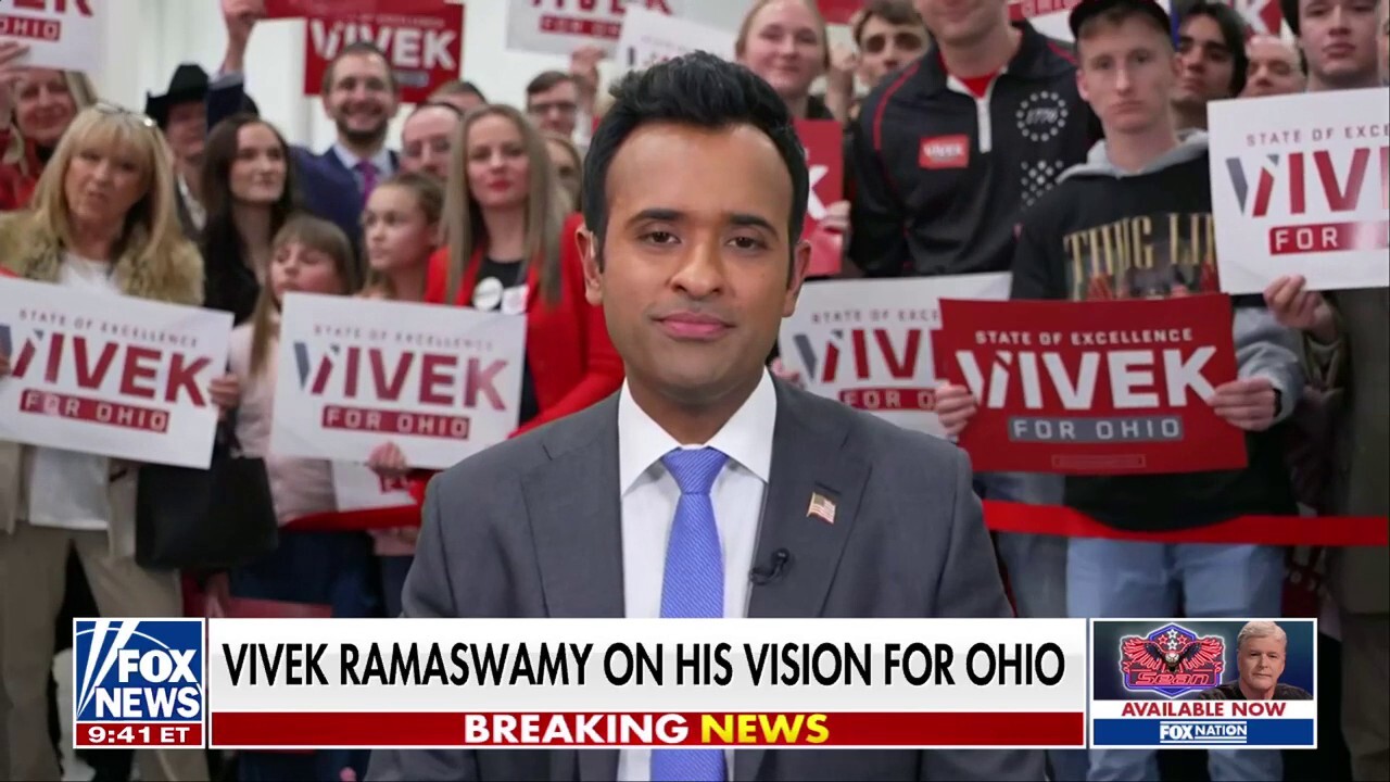 Vivek Ramaswamy announces Ohio gubernatorial run: ‘Excited to lead the charge’ 